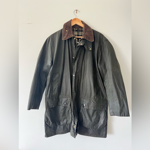 Vintage Barbour Border Jacket Size C40 (Medium) - Picture 3 of 5